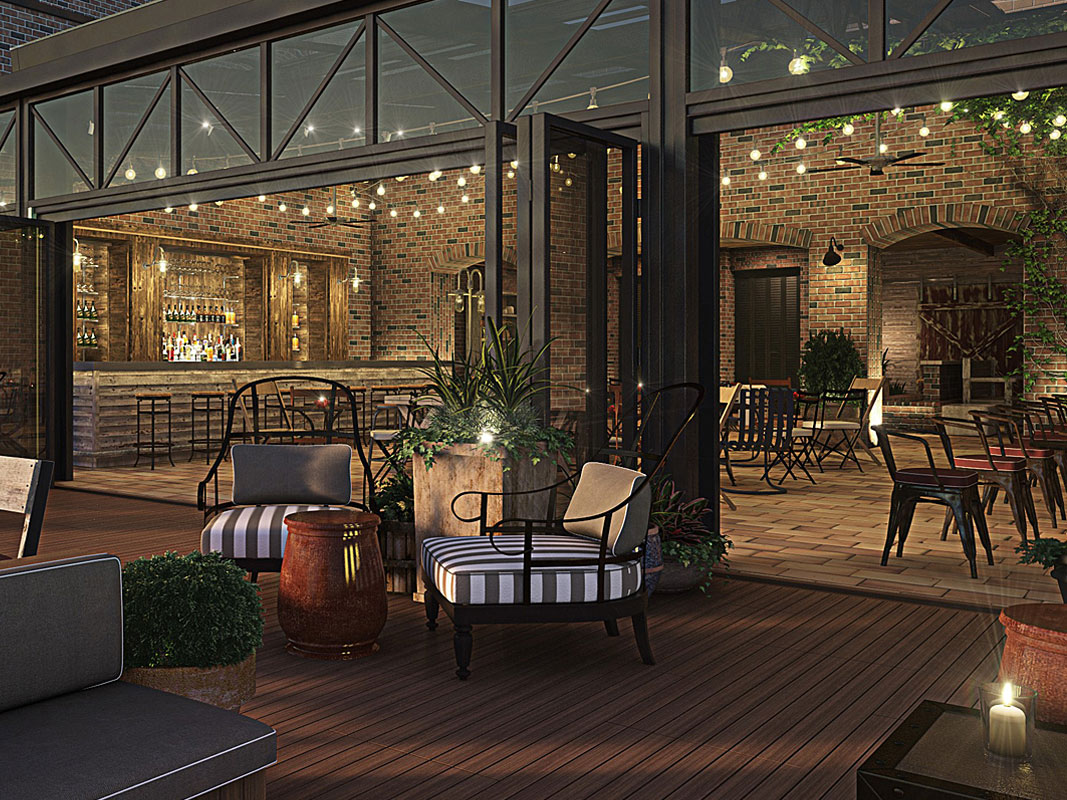 Refinery Hotel Rooftop Bar