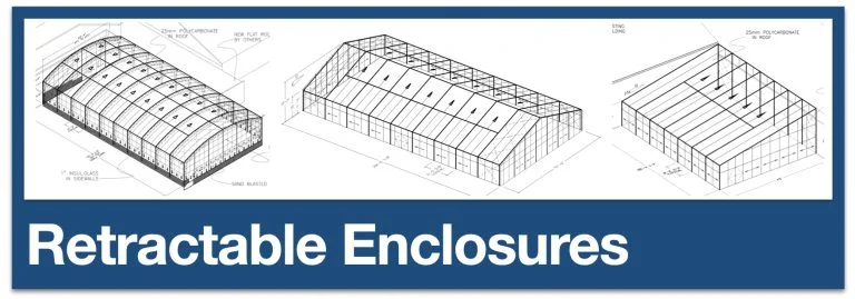 retractable enclosures