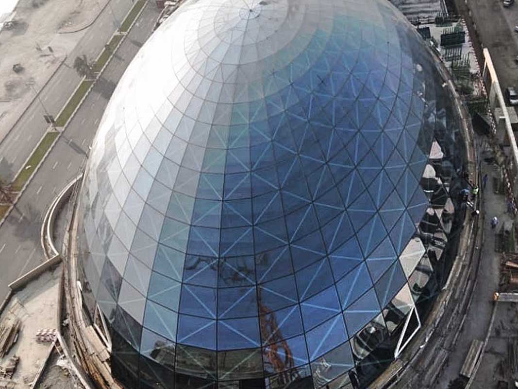 Sharjah Mall Unique Oval Skylight