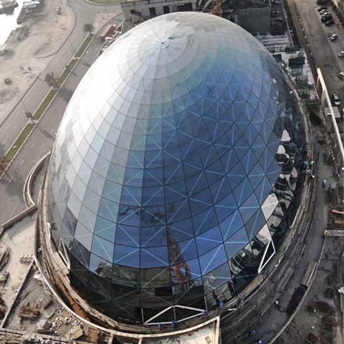 Sharjah Mall Unique Oval Skylight